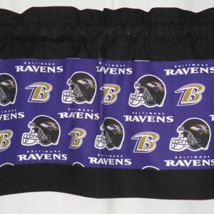 Footballs and Helmets on blue Background Custom Valance Curtain 52 /& 80 W x 13 L Choose Lined or UnLined 40