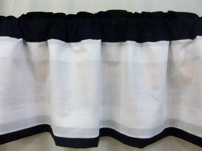 Denver Broncos Nfl Football White Custom Valance Curtain Choose 40