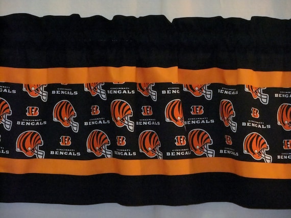 Cincinnati Bengals Nfl Football Black Orange Custom Design Etsy