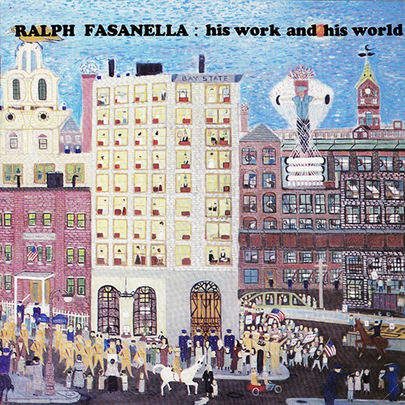 Ralph Fasanella: His Work and His World Vintage illustrated. | Etsy