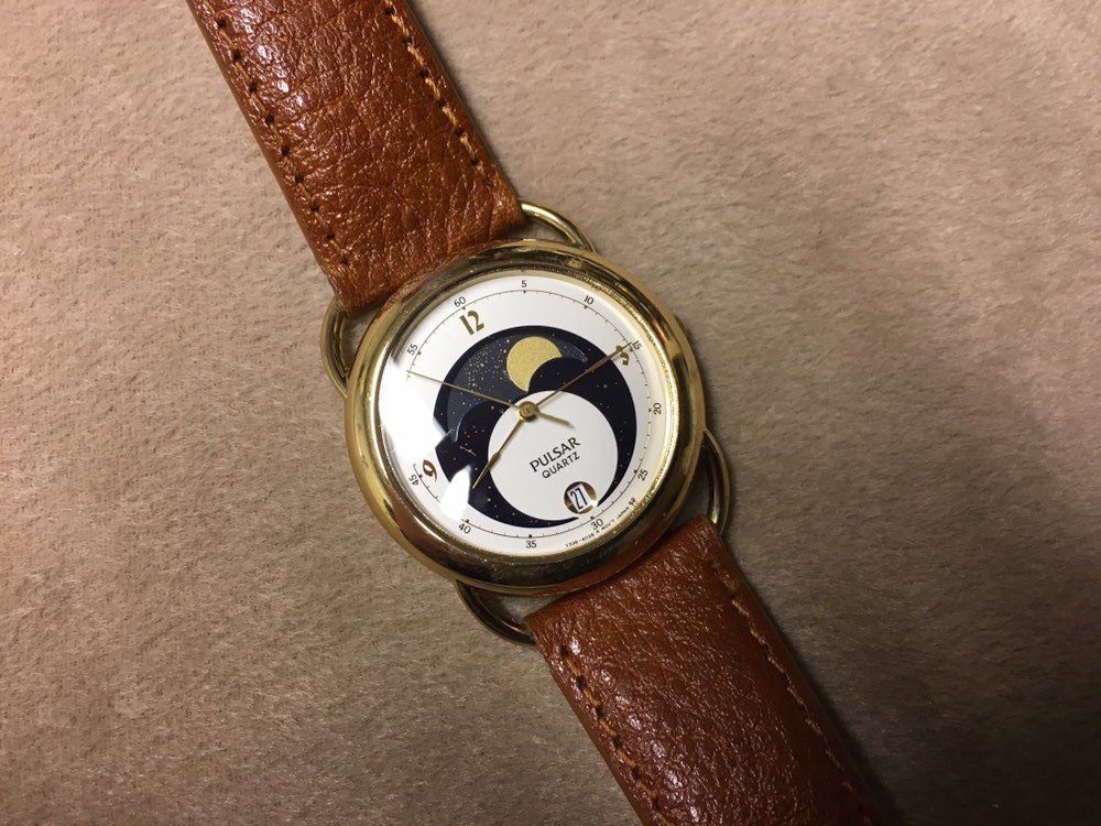 pulsar moon phase watch