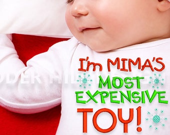 Mimas Most Expensive Toy ~ Christmas Embroidery Design CHR009D