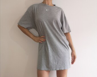 Nike T shirt Dress Etsy