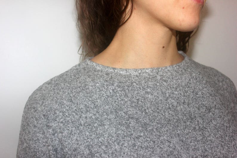 Knit grey Jumper dress