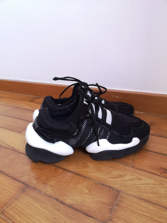 Adidas Yohji Yamamoto Black and White Women Sneakers Etsy