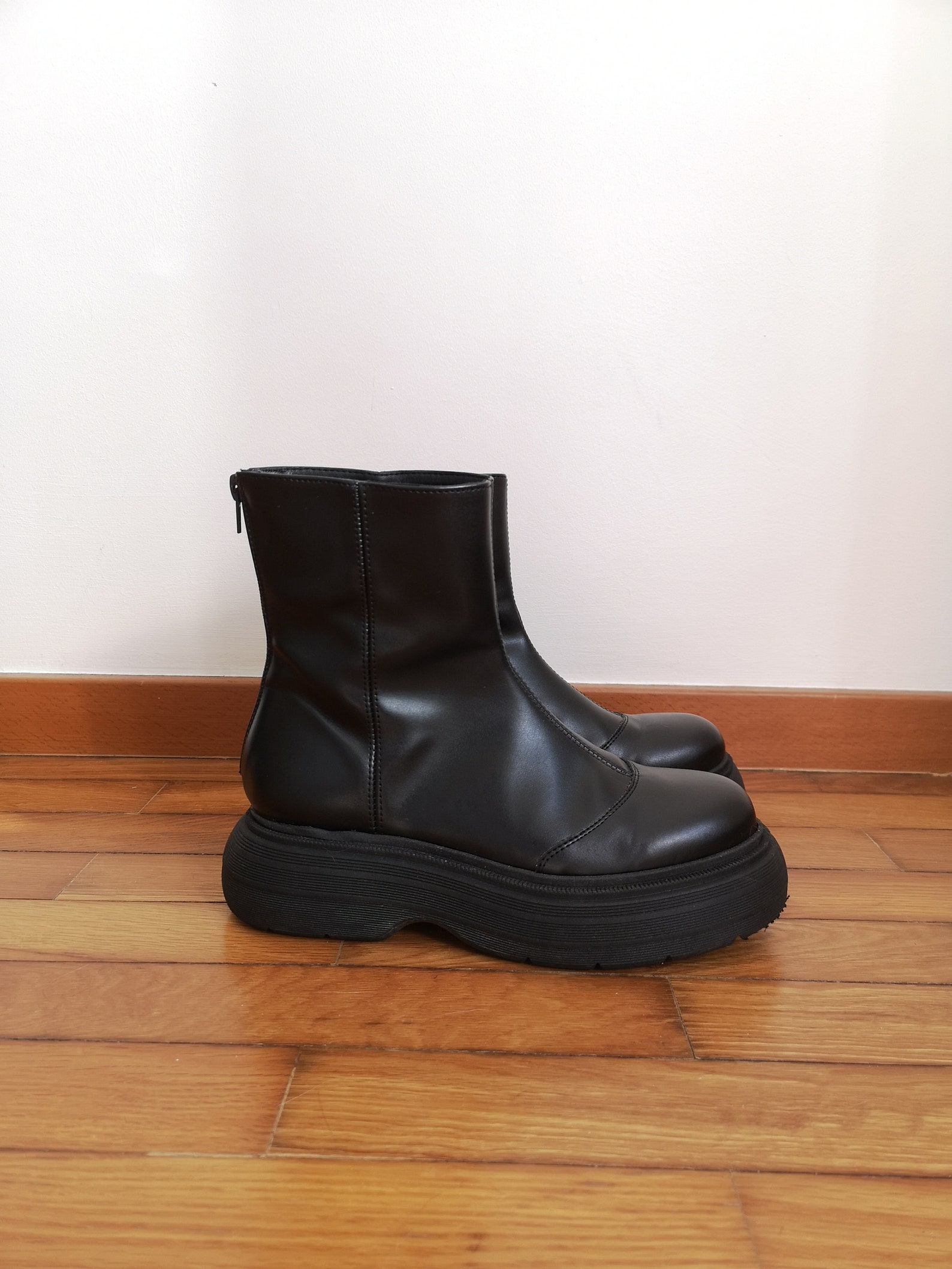 Women s Platform Vegan Leather Chunky Boots Black Chunky Boots Black women-s-platform-vegan-leather-chunky-boots-black-chunky-boots-black