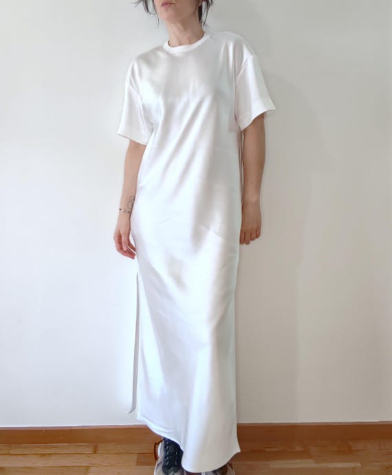 knee length dresses for ladies Midi Tee Dress – Recollection main image 0