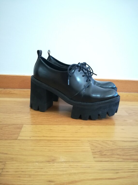 platform oxford womens