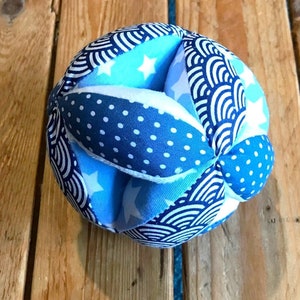 gripping montessori ball, baby waking toy, multicolored ball, cloth ball, gripping ball, baby toy