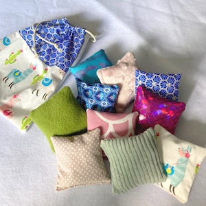 sensory cushions, montessori grip pads, montessori awakening toy,
