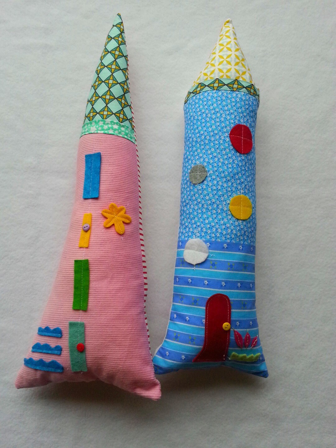 Les Fluettes, Petites Maisons Décoratives Formes Coussins