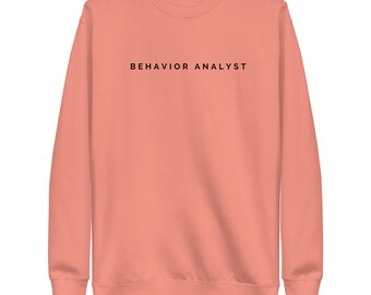 BCBA Fleece Pullover Sweatshirt | bcba | teacher | psychologist | aba