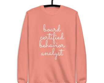 BCBA ABA Unisex Fleece Pullover