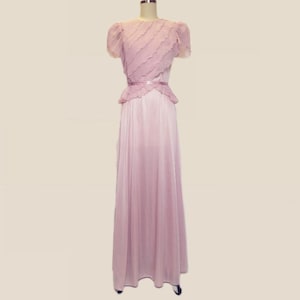 70s Pink Bridesmaid Dress - Etsy 70s Pink Bridesmaid Dress - Etsy
