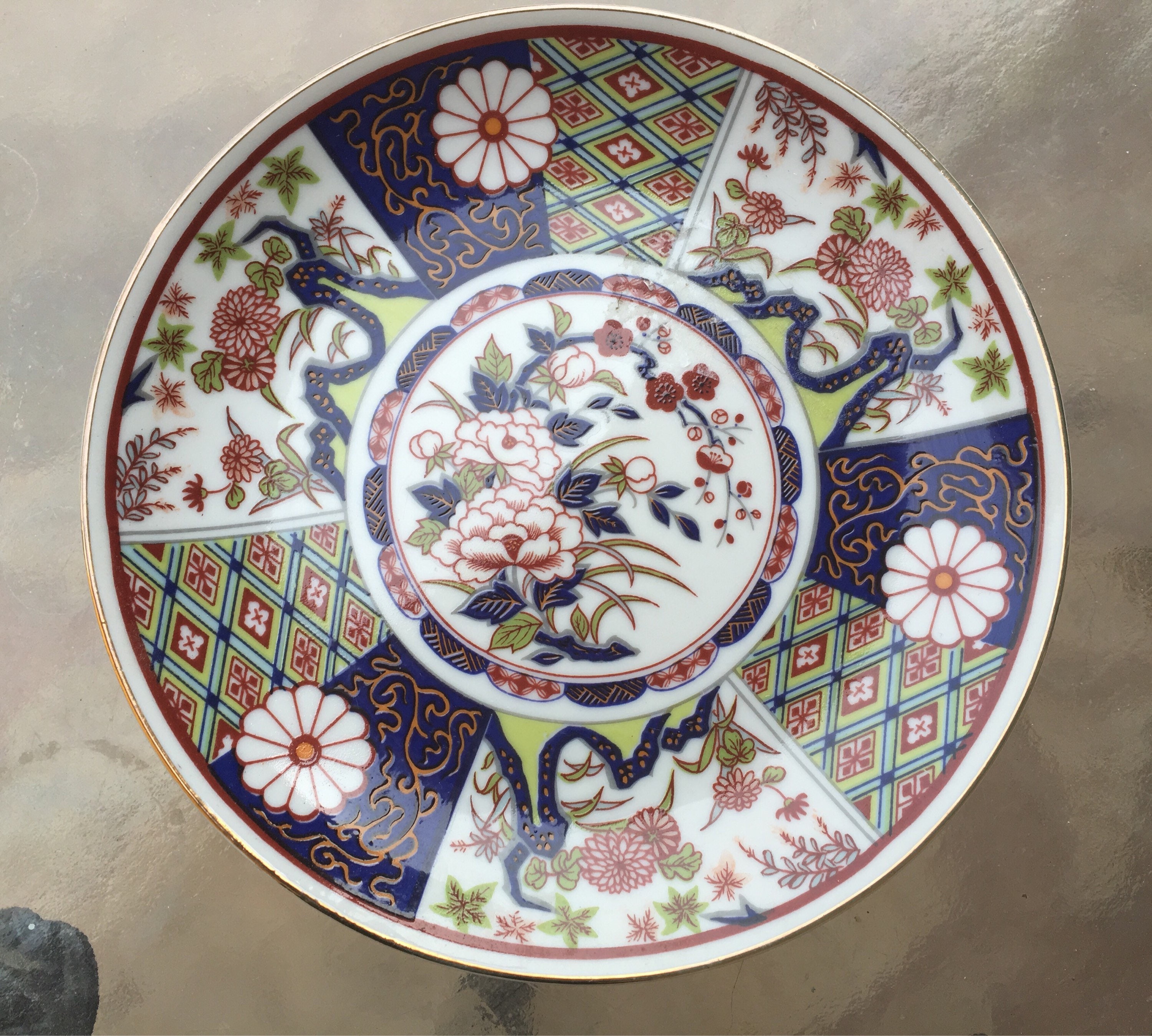 Imari Japan Plate Imari Japanese Plate Japanese Decor Asian Etsy