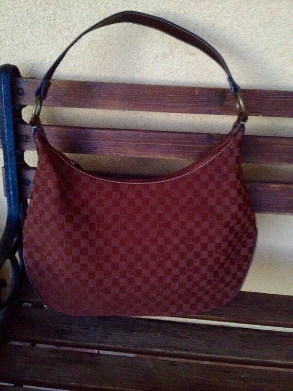 tommy hilfiger brown purse