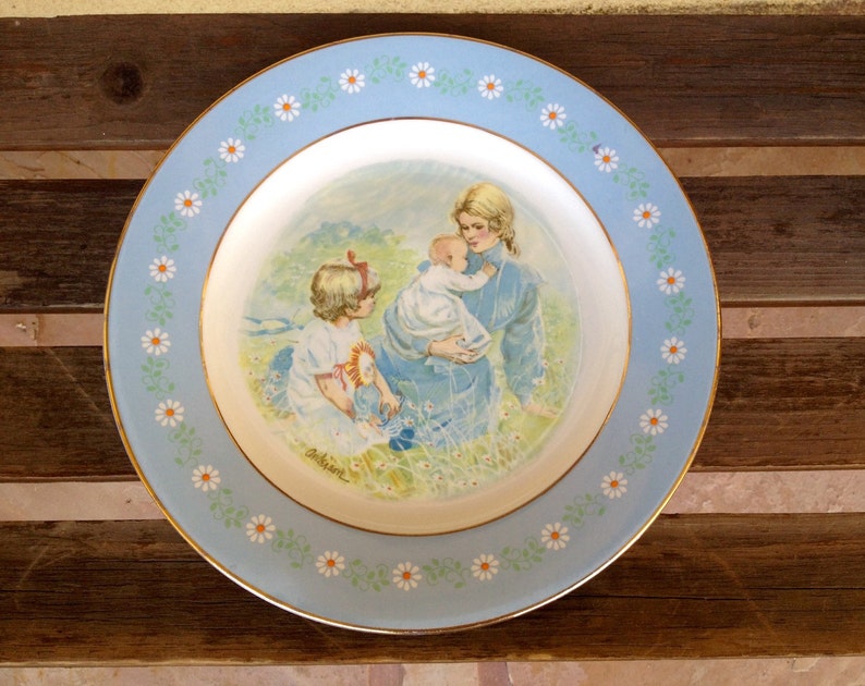 Avon Collectible Plate Tenderness Plate Etsy