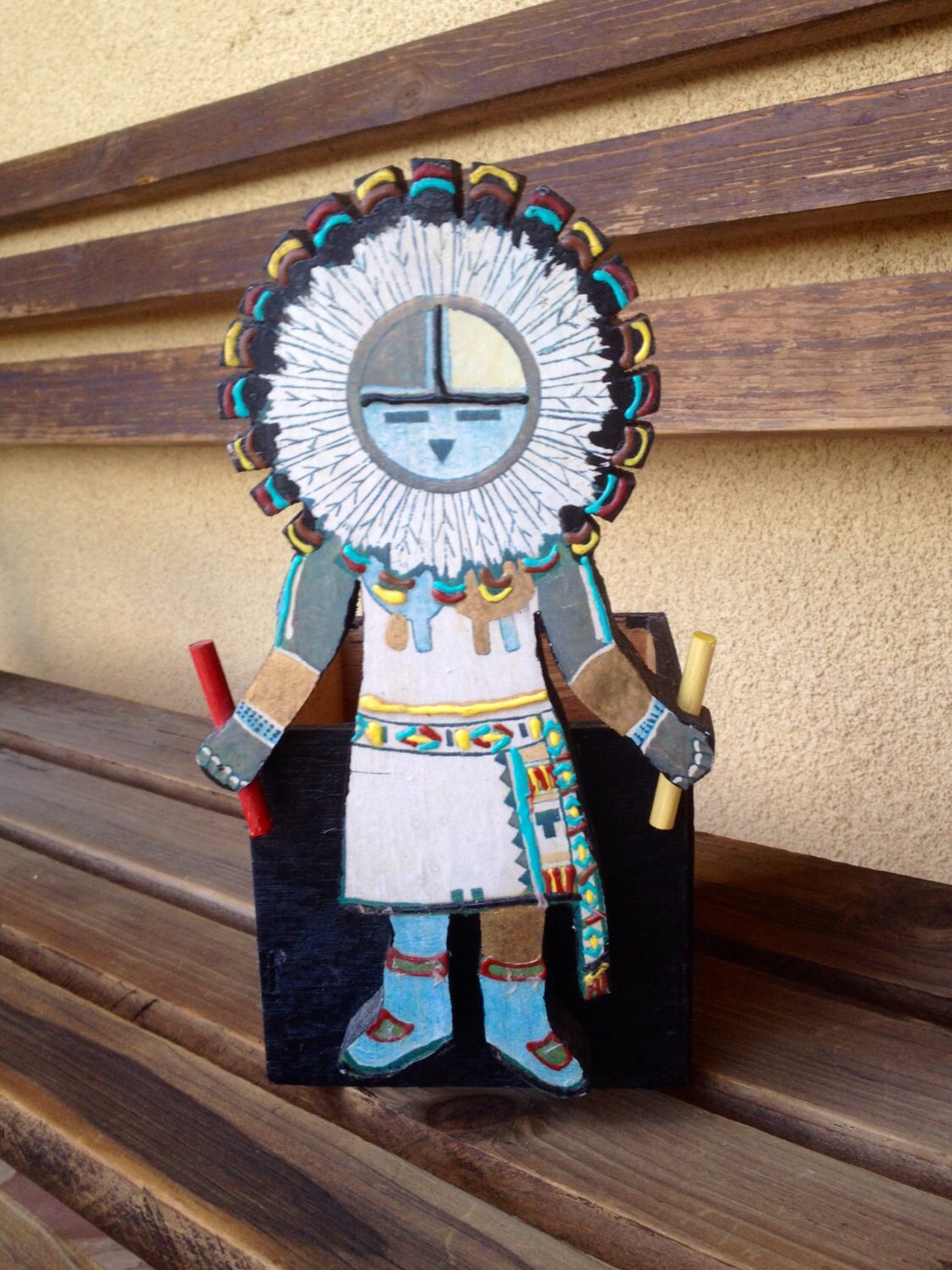 Kachina Doll Kachina Doll box Wooden kachina Kachina wood Etsy