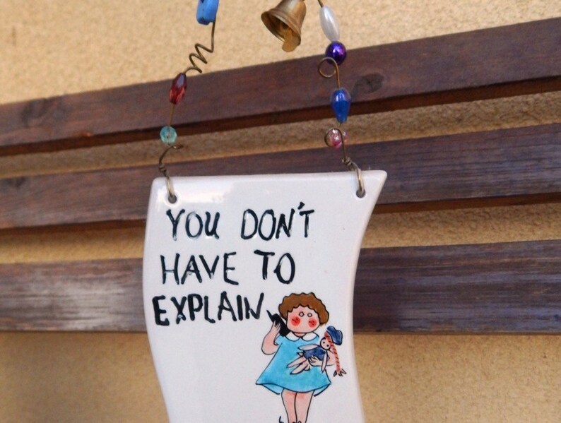 Funny Wall Hanging Witty Home Decor Joke Wall Plaque Witty Etsy