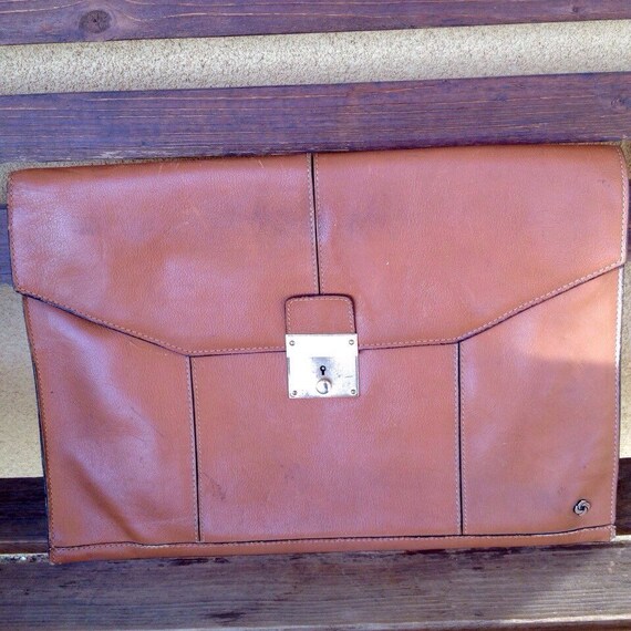 Samsonite Attache Portfolio Clutch Binder Brown Samsonite Etsy