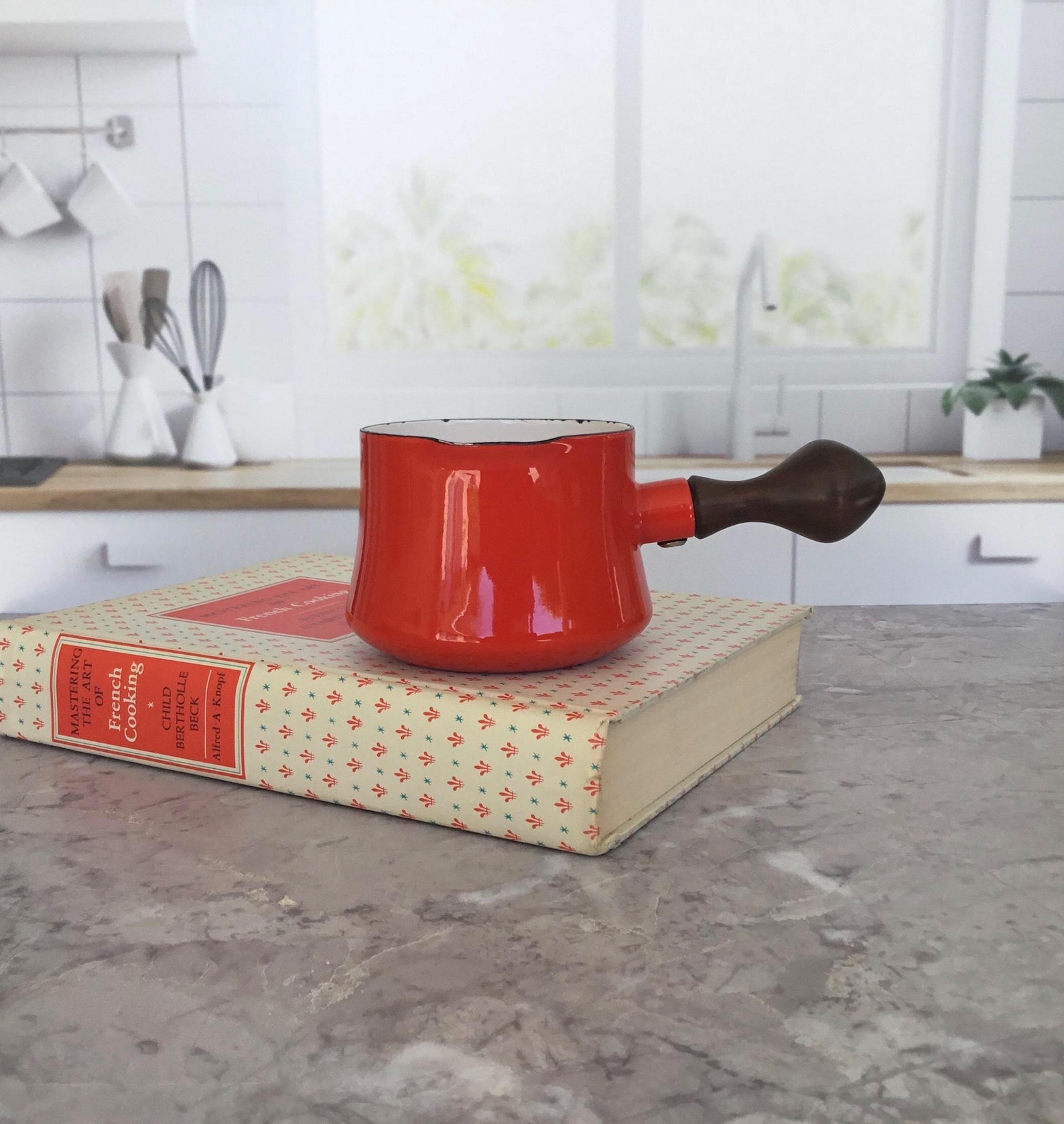 Vintage Dansk Kobenstyle Butter Warmer, Made in France