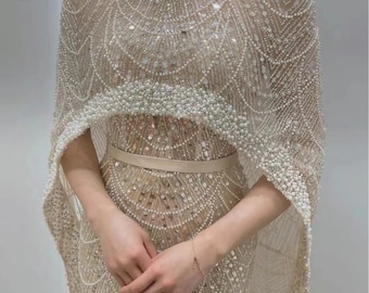Heavy Crystal Bead Lace Fabric,gorgeous 2styles Beads&2stylestransparent  Crystal Sequin Bead Lace,bridal Dress,wedding Dress,prom Dress, - Etsy