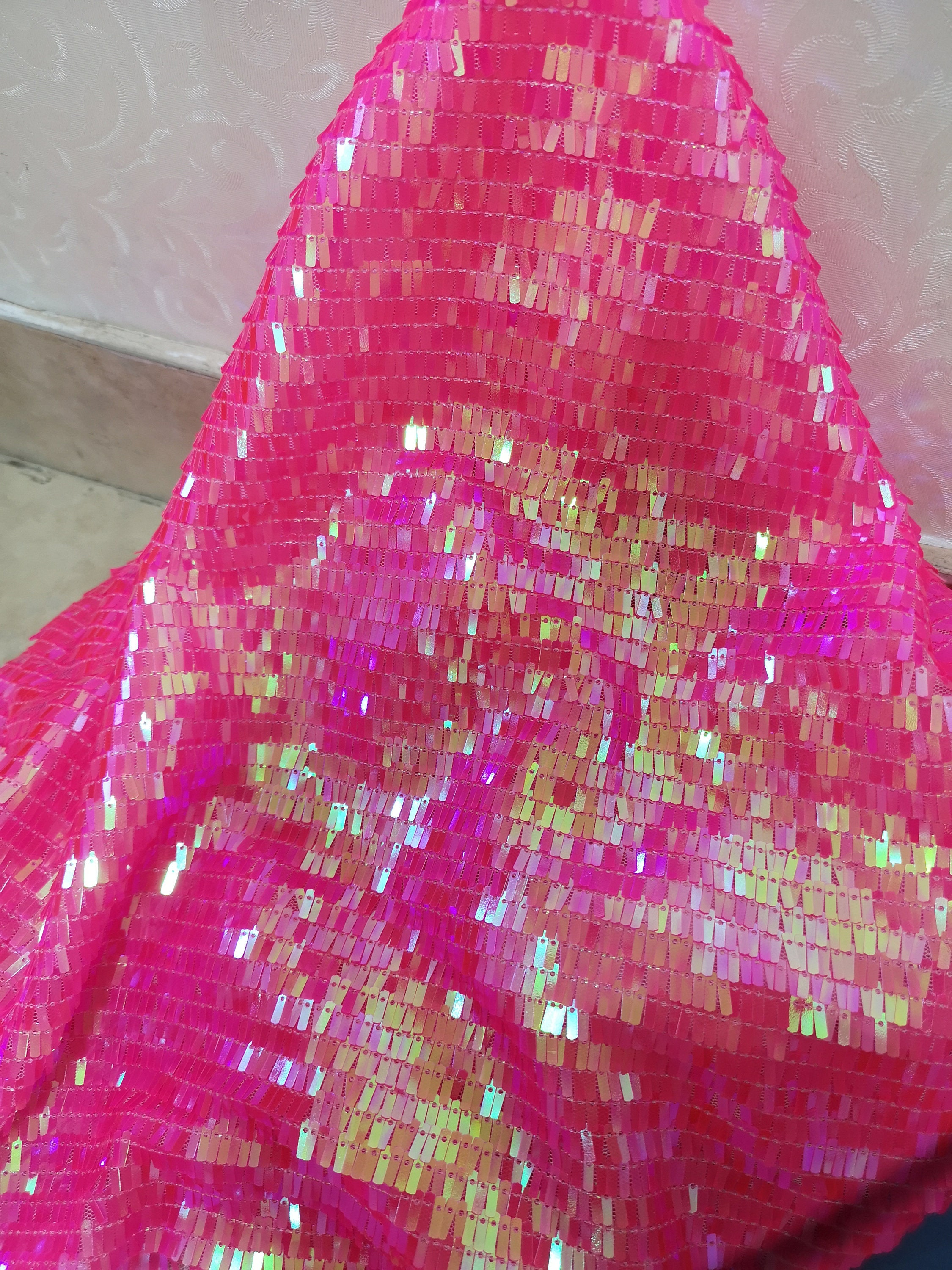 Hot Pink Swimmy Things Fabric byedsel2084