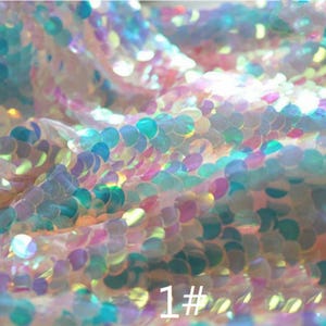 Tela de lentejuelas plateadas brillantes, tela de lentejuelas brillantes con gotas colgantes, tela de lentejuelas de sirena, fondo de lentejuelas, tela de espejo matelic 20#Iridescent Pink