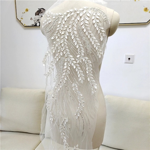 Leaf Lace Motif Tiered Dress [S] 添わせる おまけ付 