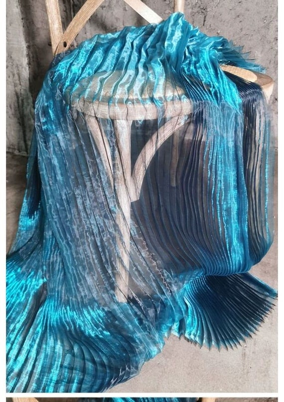 1 Yard Iridescent Holographic Gauze Fabric,magic Organza Fabric