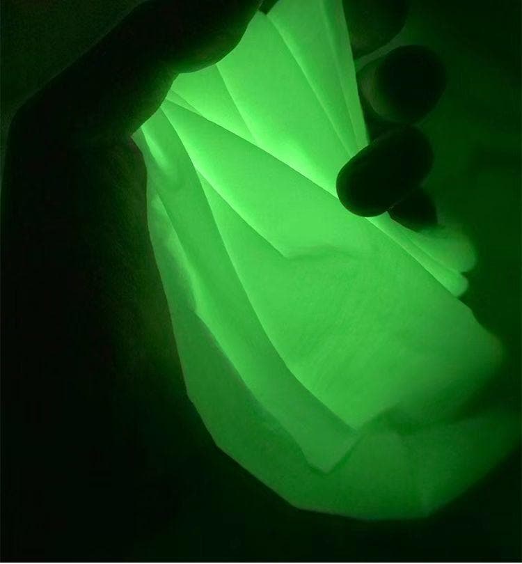 strapless open back dress Glow-in-the-Dark Prom Dress: Ellie Wilde EW36039 Lavender Dream / 00 main image 1