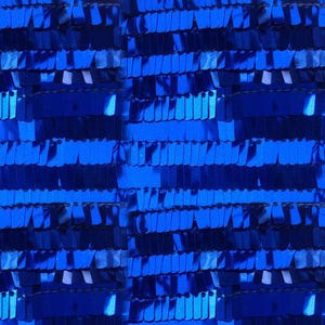 1 jard tkaniny z cekinami w kształcie jednorożca, holograficzna tkanina w kształcie prostokąta, tęczowa tkanina z cekinami na kimono, sukienkę imprezową, strój na festiwal muzyczny 10# Royal Blue