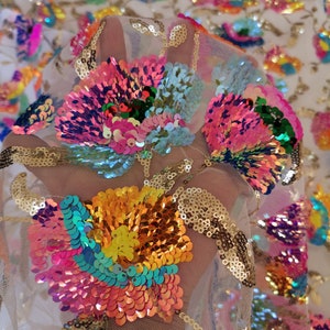 Wholesale Price!1yard 3D Floral Lace Fabric,mix 8 Colors