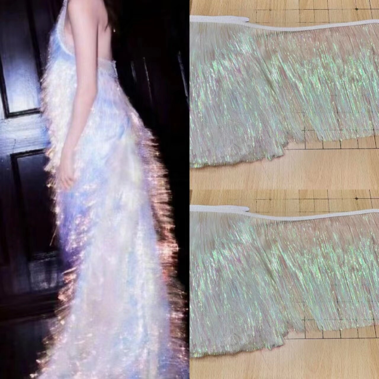 Sparkle Fringe Dress - Etsy