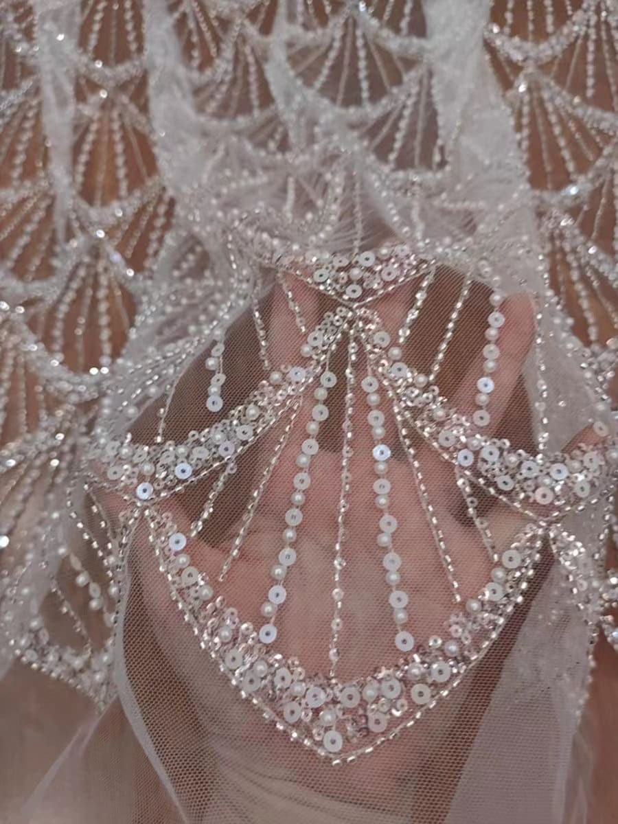 shell beaded dress Regina Shell Dress – Retrofete