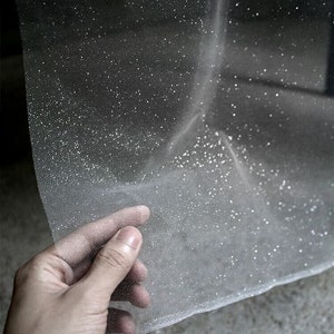 1Yard Shiny Glitter Tulle Fabric,Sparkle Tulle Fabric with Shimmer,Bridal Veil,Bridal Dress Fabric,Galaxy mesh fabric for dress,Wholesale