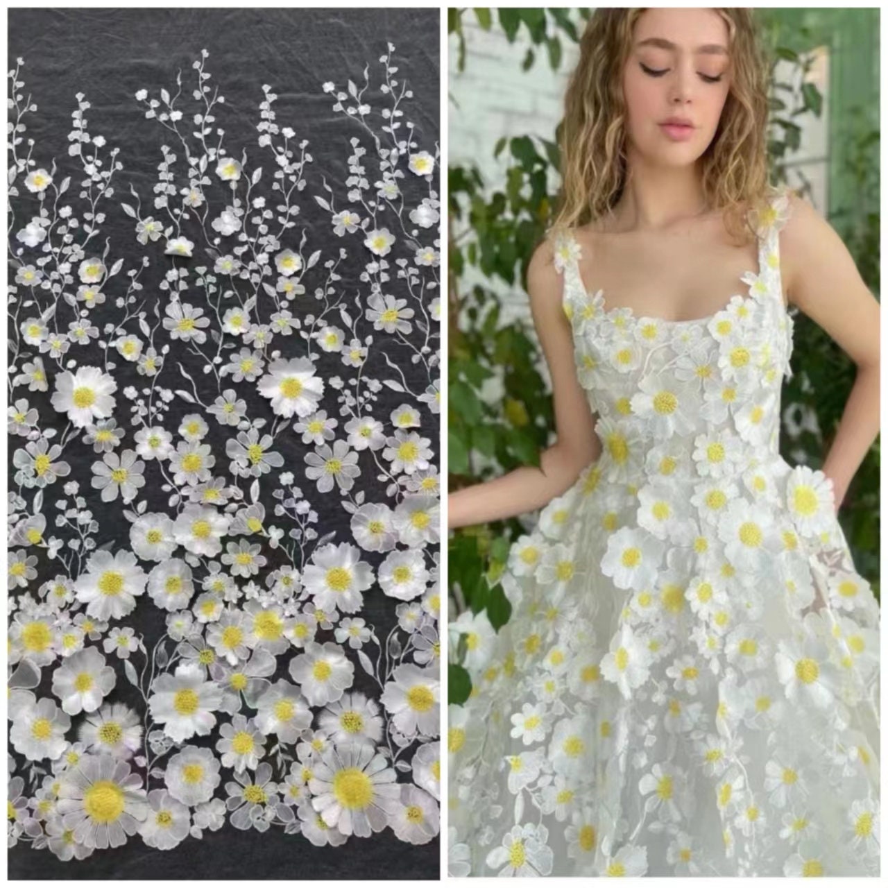 Heavy Embroidery 3D Flower Lace Fabric,colorful Tulle Lace