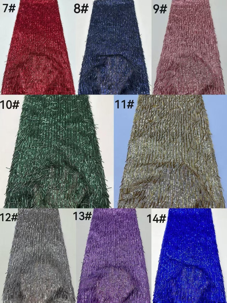 4Way Stretch Fransen Silber Pailletten Stoff, weiche Stickerei 3 MM Mini Runde & Roll Film Pailletten Spitze, 3D Pailletten Stoff für Abschlussball Party Brautkleid Bild 3