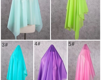 Half Yard Frosted TPU Fabric,Soft Matt TPU,Casual Wear,Jackets,Theater,Crafts Fabric,HandBag Fabric,Raincoat Fabric,11Colors for Choose