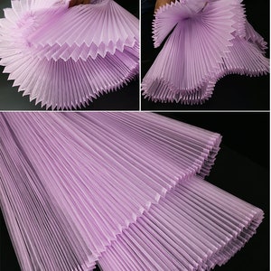 30 Farben plissiertes hartes Garn, hartes Handgefühl falten Tüll, Falten-Ruff-Stoff, Kostümstoff, Abschlussballkleid, Handwerk, Gaze, Veranstaltungen, Modenschau-Stoff