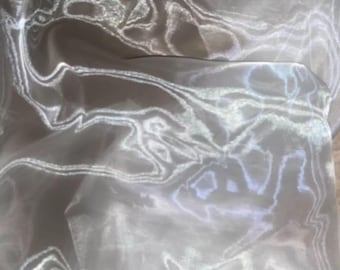 Off White Water Light Liquid Gauze,High Quality Smooth Bright Silk Organza for Bridal Prom Girl Dress Gown,Canopy, Curtains,Party Decor
