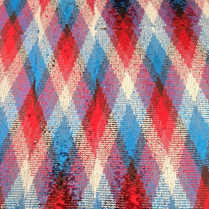New!! 1 Yard Multicolor/Shiny Sliver Flip Up Sequin Mesh Fabric,Diamond Mermaid Fabric Rainbow Reversible Sequin,2Tone Mermaid Sequin Fabric