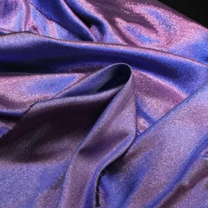 1 Yard Blue Silver 2Tone Jacquard Fabric,Holographic Prom Party Dress Fabric,Designer Fabric,Holloween Christmas Dress,Stage Costume Fabric 7#