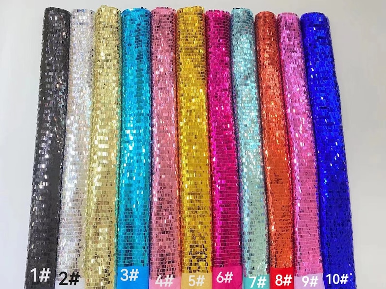 Rectangular Sequins Rectangle Sequin Fabric,3mmx9mm Rectangular Sequin on Mesh,prom Dress ...