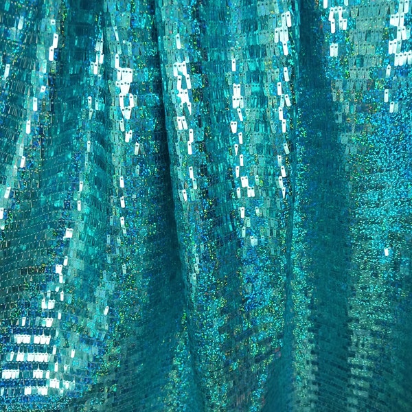 1 yard Elsa Dress Sequin Fabric,Holographic Blue Sequin Fabric,Ice Snow Fabric,Queen Elsa Costumes,Elsa Dress,Sequin Background,Party Decor