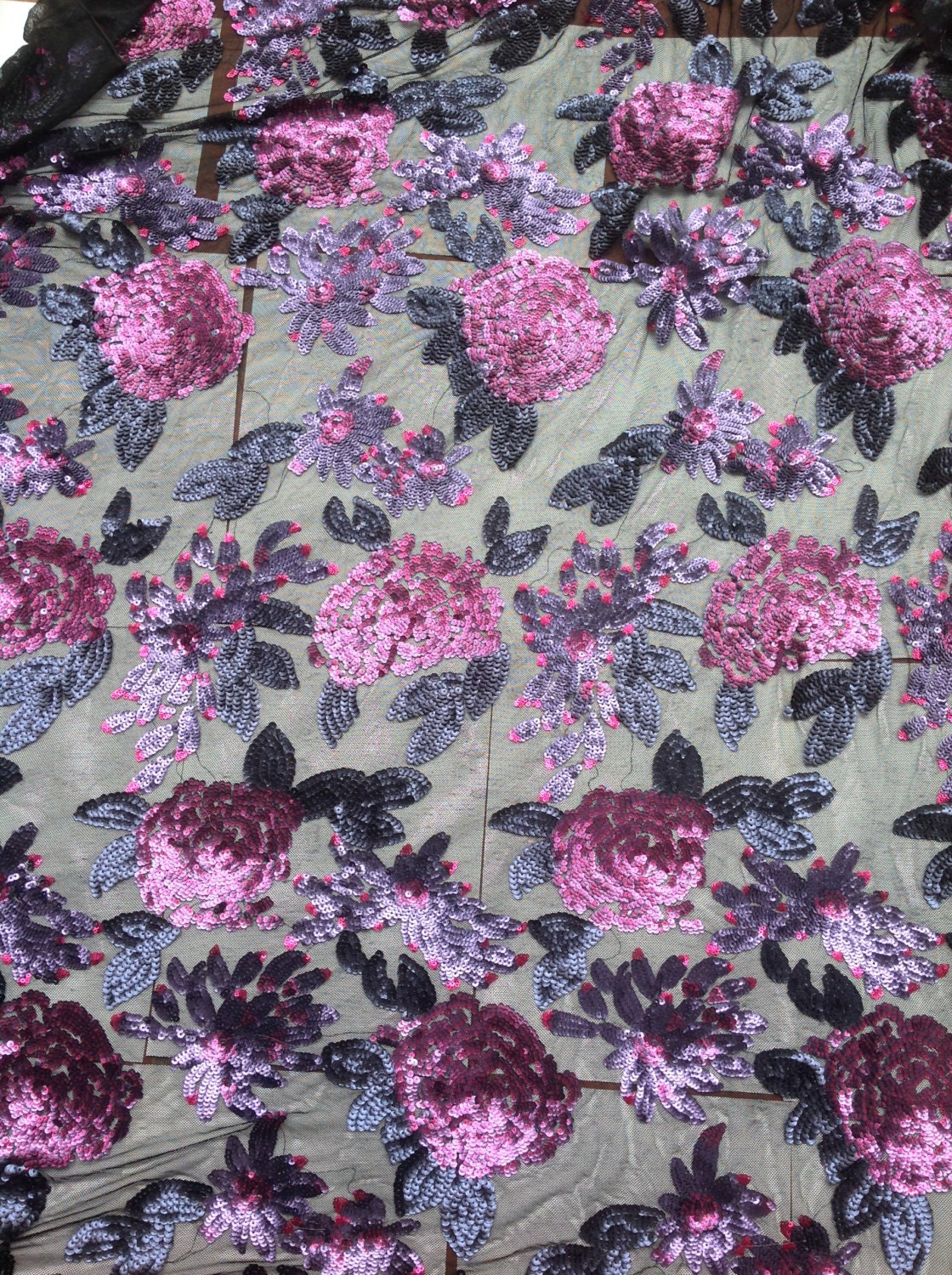 sequin floral