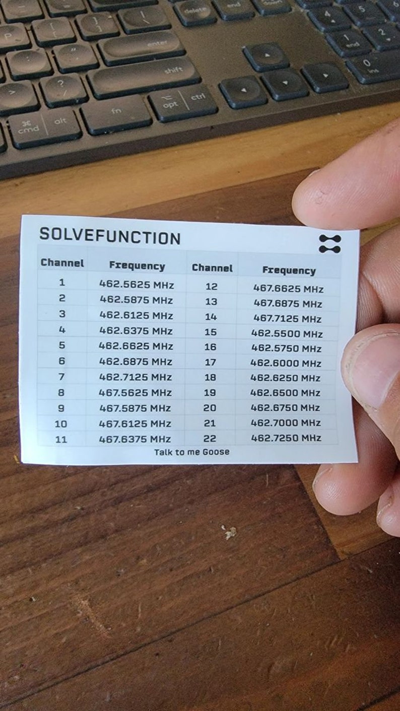 Frequency Sticker - Etsy