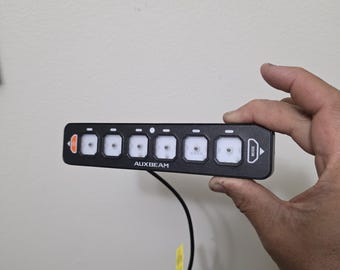 Auxbeam 6 or 4 gang slim Ram mount