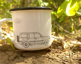 FJ80 Enamel Mug