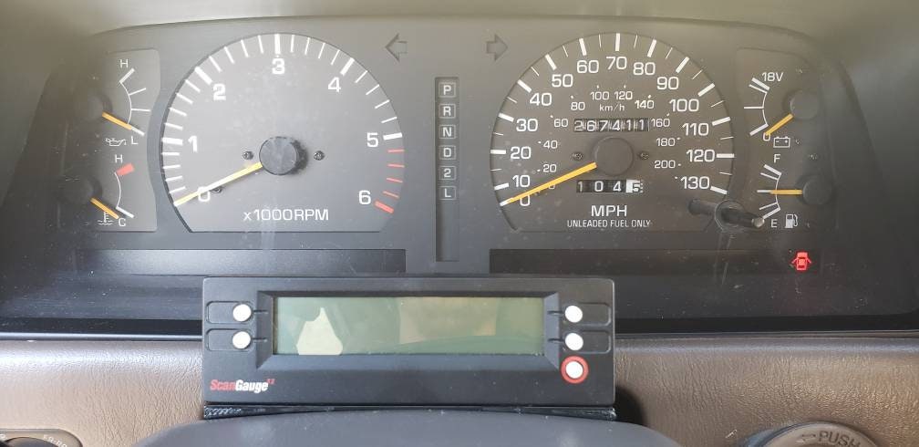 Scan Gauge II Mount for OBD2 the Landcruiser FZJ80 - Etsy